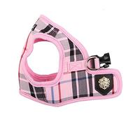 Puppia PAMA-AH978-PK-XL Junior Harness B - Pettorina Morbida per Cuccioli, Rosa, XL, 1 Pezzo