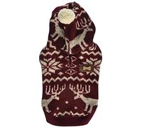 Puppia PAQD-TS1456-WN-S Cupid Maglioncino per Cane, S, Vinaccia