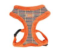 Puppia PASD-HA1656-OR-XL Auden Harness a Pettorina per Cani, XL, Arancione