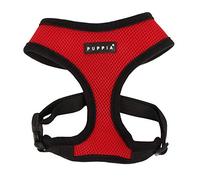 Puppia Pdcf-Ac30-6 - Pettorina Morbida per Cani, Rosso, XS, 1 Pezzo