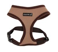 Puppia Pdcf-Ac30-Be-L - Pettorina Morbida per Cani, Beige, L, 1 Pezzo