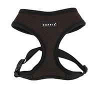 Puppia Pdcf-Ac30-Br-Xs - Pettorina Morbida per Cani, Marrone, XS, 1 Pezzo