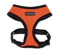 Puppia Pdcf-Ac30-Or-M - Pettorina Morbida per Cani, Arancione, M, 1 Pezzo