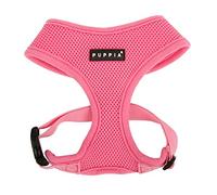 Puppia Pdcf-Ac30-Pk-M - Pettorina Morbida per Cani, Rosa, M, 1 Pezzo