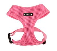 Puppia Pdcf-Ac30-Pk-S - Pettorina Morbida per Cani, Rosa, S, 1 Pezzo
