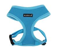 Puppia Pdcf-Ac30-Sb-L - Pettorina Morbida per Cani, Blu (Cielo), L, 1 Pezzo