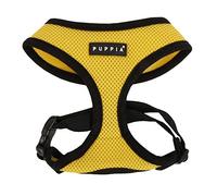 Puppia Pdcf-Ac30-Ye-S - Pettorina Morbida per Cani, Giallo, S, 1 Pezzo