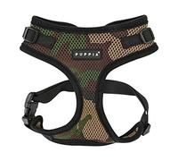 Puppia Ritefit Pettorina per Cani di Taglia Piccola e Media - Regolabile e Super Morbida in Molti Colori - Utilizzabile Anche Come Imbracatura per Cuccioli - guinzaglio Anti-tiro per Cani