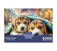Puppies Under BlanketExquisite 1000-Piece Jigsaw Puzzles for Adults Containing A Wealth of Challenging Educational Puzzle Game Pieces - Designed to Be A Cherished Gift Jigsaw Puzzles for Adults And K