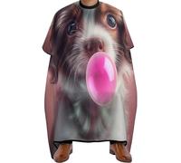 Puppy Bubble Gum Uomo Donna Mantella Taglio Capelli Tutta Lunghezza Mantello Da Barbiere Antiaderente Mantella Parrucchiere Per Parrucchieri Acconciatura Uso Domestico 168X140Cm