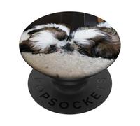 Puppy Love Shih Tzu Primo bacio PopSockets PopGrip Adesivo