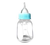 Puppy Milk Feeder - Kitten Bottle, Mini Teat | 120ml Clear Scale Pacifier