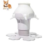 Puppy Nipple Feeder, Silicone Nursing Bottle, Adjustable Height Nipples, 300ml Capacity, Soft Silicone Material, Easy Clean Design, Leak Proof, Perfect for Dogs, Cats, Rabbits, 7.09x5.51 inches