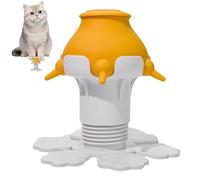 Puppy Nipple Feeder, Silicone Nursing Bottle, Adjustable Height Nipples, 300ml Capacity, Soft Silicone Material, Easy Clean Design, Leak Proof, Perfect for Dogs, Cats, Rabbits, 7.09x5.51 inches