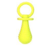 Puppy Pacifier, Dog Pacifier, Teething Relief Interactive Rubber Construction Easy Grip Soft Texture Non-Slip Grip, Chew Toy for Indoor, Outdoor, Home Use