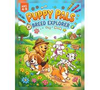 Puppy Pals Breed Explorer: A Kids' Coloring and Activity Book Featuring 30 Dog Breeds, Fun Facts, a Puppy Passport Tracker, and a Certificate of Completion