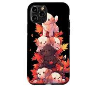 Puppy Pile Fall Leaves - Simpatici amanti dei cani Custodia per iPhone 11 Pro