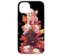 Puppy Pile Fall Leaves - Simpatici amanti dei cani Custodia per iPhone 14 Plus