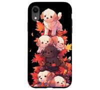 Puppy Pile Fall Leaves - Simpatici amanti dei cani Custodia per iPhone XR
