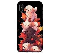 Puppy Pile Fall Leaves - Simpatici amanti dei cani Custodia per iPhone XS Max