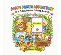 Puppy Power Adventures: A Cute and Creative Coloring Book for Kids