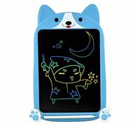 PUPPY - Tavoletta da scrittura LCD grande, schermo colorato, cancellabile, con penna capacitiva, regalo per bambini, adulti, casa, scuola, ufficio (blu)