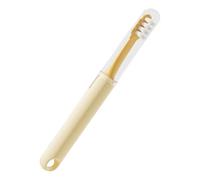Puppy Tooth Brushing Kit - Silicone -Head Gentle Bristles for Pets | Non-Slip Grip Cleaning Care Tool with Compact Design, Dog Toothbrush Small Breed, Cat Kitten Home Indoor Daily Care Accessory