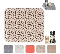 Puppypad Pee Pads with Pheromones, Puppypad Pee Pads, Reusable and Washable Puppy Pad, Durable Leak-Proof & Anti-Slip Pet Training Pad for Home & Travel (Brown A,S)