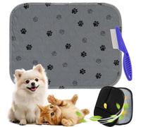 Puppypad Pee Pads with Pheromones, Reusable and Washable PeePad for Dogs Washable, Pet Training Pads with Non-Slip Base, 4-Layer Leak & Odor Proof, Fast Absorbent, for Dogs Indoor Use (G,L)