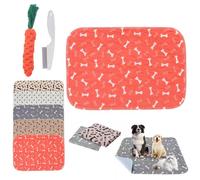 Puppypad Washable Dog Pee Pads, Puppy Pad Reusable Pee Pads, Puppypad ee ads With Pheromones, Leak & Odor Proof, Fast Absorbent, for Sofa, Crates, Floors (E,M: 70*80cm)