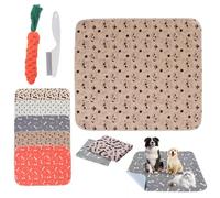 Puppypad Washable Dog Pee Pads, Puppy Pad Reusable Pee Pads, Puppypad ee ads With Pheromones, Leak & Odor Proof, Fast Absorbent, for Sofa, Crates, Floors (D,S: 40*60cm)
