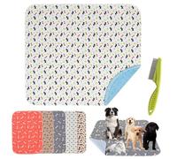 Puppypad Washable Dog Pee Pads, Puppypad ee ads with Pheromones, Puppy Pad Reusable Pee Pads, Super Absorbent & Leakproof Pet Training Pad, for Sofa, Crates, Floors (E,M(28*32 in))