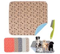 Puppypad Washable Dog Pee Pads, Puppypad ee ads with Pheromones, Puppy Pad Reusable Pee Pads, Super Absorbent & Leakproof Pet Training Pad, for Sofa, Crates, Floors (D,L(32*36in))