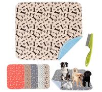 Puppypad Washable Dog Pee Pads, Puppypad ee ads with Pheromones, Puppy Pad Reusable Pee Pads, Super Absorbent & Leakproof Pet Training Pad, for Sofa, Crates, Floors (C,L(32*36in))