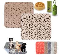 Puppypad Washable Dog Pee Pads, PuppyPad Pee Pads for Dogs with Pheromones, Puppy Pad Reusable ee ads, Durable Leak-Proof & Anti-Slip Pet Training Pads, for Home (B+C,M(28*32 in))