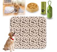 Puppypad Washable Dog Pee Pads, PuppyPad Pee Pads for Dogs with Pheromones, Puppy Pad Reusable ee ads, Durable Leak-Proof & Anti-Slip Pet Training Pads, for Home (C,L(32*36in))