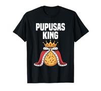 Pupusas Amante El Salvador Entusiasta Il re Pupusas Maglietta