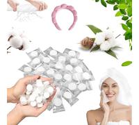 Pupyparraph/Anonymous Compressed Towel - 142% Pure Cotton, 100 Pack Mini Travel Towels, Expand with Water for Hiking, Camping, Hotel, Sports & Outdoors, Portable, Disposable & Instant Use (50PCS)