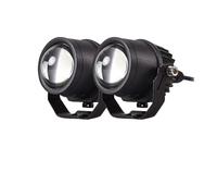 PUQWRIM Faro Motociclo 1/2 Pezzi Proiettore Faretto A LED Per Motocicletta Luce Guida Per Camion SUV UTV ATV Auto Con Fari Ausiliari Ad Alto E Basso Fascio Faro Anteriore(2 pezzi)