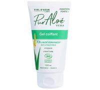Ciel d'Azur Labs - Gel styling - 73% aloe vera bio & equo, fissaggio forte, idrata e struttura, certificato Cosmos Organic, 99% di origine naturale, tubo 150 ml