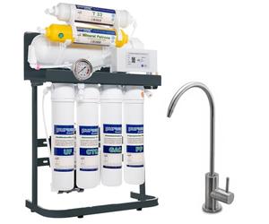 PUR Booster Quick 7 600GPD - Impianto a osmosi inversa, 7 livelli, flusso diretto, senza serbatoio