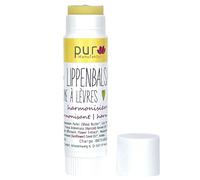 pur Manufaktur Balsamo per labbra alla vaniglia bio con burro di karitè, olio di argan, olio di noccioli di albicocca, 6,5 g