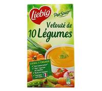 PUR SOUP DE LOEBIG - Pur Soup de Liebig Velouté con 10 ortaggi, 1 l, 3 pezzi, vendita per confezione