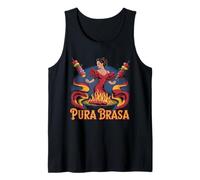Pura Brasa Flamenco BBQ Passion Canotta