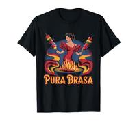Pura Brasa Flamenco BBQ Passion Maglietta