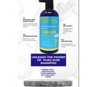 Pura D'Or Biotina Capelli Sottili Shampoo 473ml Anti Perdita Capelli Dht Blocker