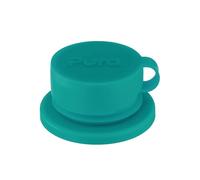 Pura Sport Big Mouth - Cannuccia sportiva in silicone (senza plastica, certificata, senza BPA, colore: menta)