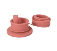 Pura Top sportivo in silicone con cannuccia Big Mouth - a prova di perdite e fuoriuscite, senza plastica, certificato MadeSafe, silicone di grado medico - Adatto a tutte le bottiglie Pura Sport