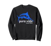 Pura Vida Costa Rica Pesca Felpa