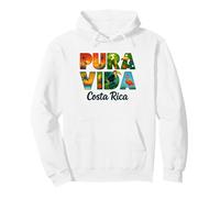 Pura Vida Costarica Felpa con Cappuccio